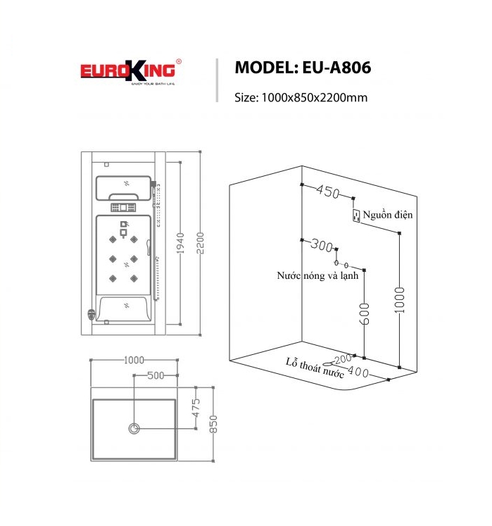 phong xong hoi euroking eu a806